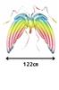 Granroba Angel Wings Cosplay Balloons, Adult Costume, 122cm, Halloween Balloon Costume, Photoshoot, Costume (4 Pieces)