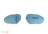 PRIUS 50 Series Wing Blue Lens, Built-in LED, LED Turn Car Door Lens, Blue,