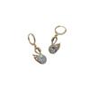 Little Swan Super Brilliant Zircon Earrings For Women