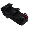 Black ABS Electric Window Switch 35750-SNV-U015, 1 pc: Fits