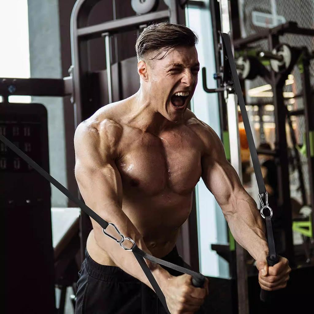 Fitnessstudio Fitness Heimsport Trainingsgeräte Widerstand Elastisch Yoga Portalkran Griff