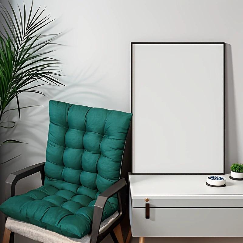 Modern Style Office Integrated Backrest Cushion Solid Color Thicken Student Dormitory Sedentary Chairmat Home Chair Back Cushion