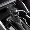 Carbon fiber Gear Shift Knob Cover Trim 2pcs For Toyota Highlander -2024
