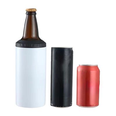 304 Stainless Steel Cola Beer Can Insulated Lids 16Oz Dual Layer Can Cooler High-Capacity Insulation Or Cooling
