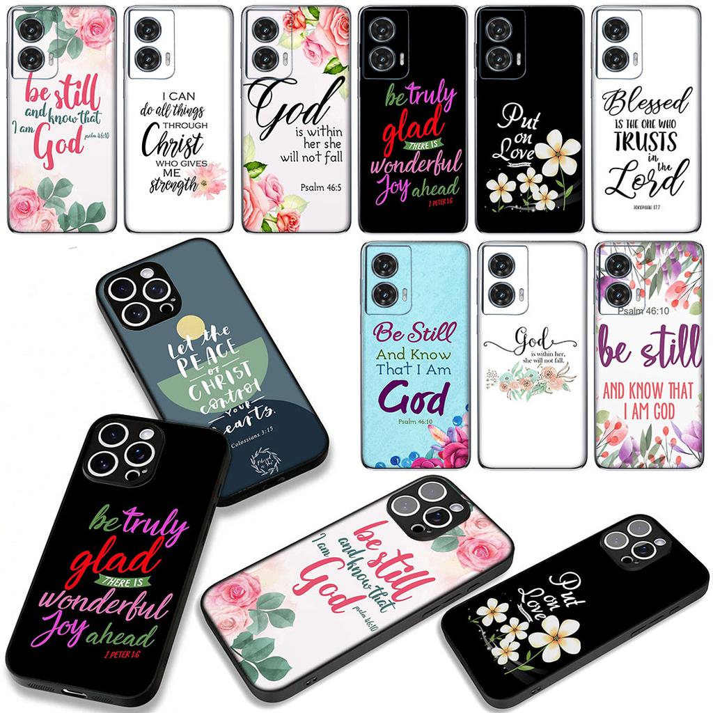 Bible Verse Faith Christian Jehovah God Phone Case for Apple iPhone 16 15 14 Plus 13 12 Mini 17 Pro Max + 16E Air 16+ ProMax