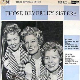 

LP Record BEVERLEY SISTERS - Those Beverley Sisters ACL1048 Ace Of Clubs 1960 UK Pop Used