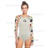 Womens Quick-Dry UV Protection Digital Print Wetsuit Snorkeling Surfing Swimming Water Sports