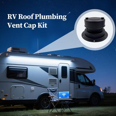 Trailer Vent Cover Roof Sewer Vent Cover Ventilation Replacement Part For Trailer Motorhome Road Trip Campground Outdoor Park