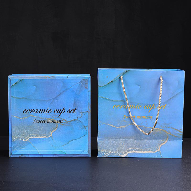 Wabi-sabi Tea Cup Handmade Japanese Retro Coarse Pottery Coffee Cup Cross-border Ceramic Tea Cup Household Water Cup Zen