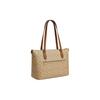 Coach Gallery 37 Striped Signature Coated Canvas Tote Bag Women tote Light-Khaki CR121-IMWQJ