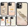 Cartoon Hamster Phone Case Cover for Apple 13 14 11 12 Pro Max Plus  Coque Fundas Shell