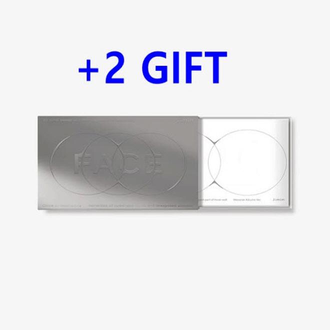 BTS Jimin (2 Geschenke) GESICHT (Weverse Version/Zufällige Version.) 1 CD + 1 KPOP Stars-Maske + 1 zusätzliche Fotokarte