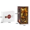 CRESYMME Miniaturhaus Puppenhaus Buch Nook Kit Holz DIY 3D Hobby Handarbeit (Magische Nacht)