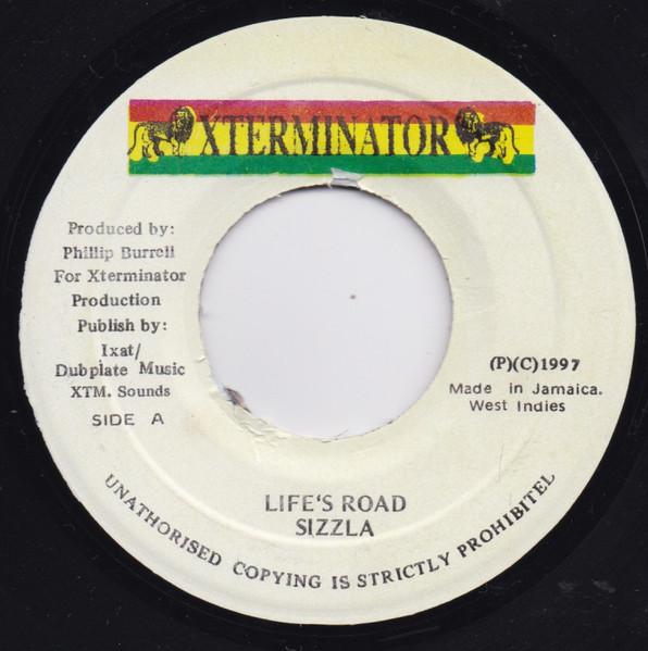 

7inch Record SIZZLA - Life s Road NONE XTerminator 1997 Jamaica Reggae, Ska & Dub Used