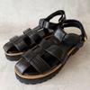 ROPE PICNIC [Good Condition] Gurkha Sandals Black 22.5cm