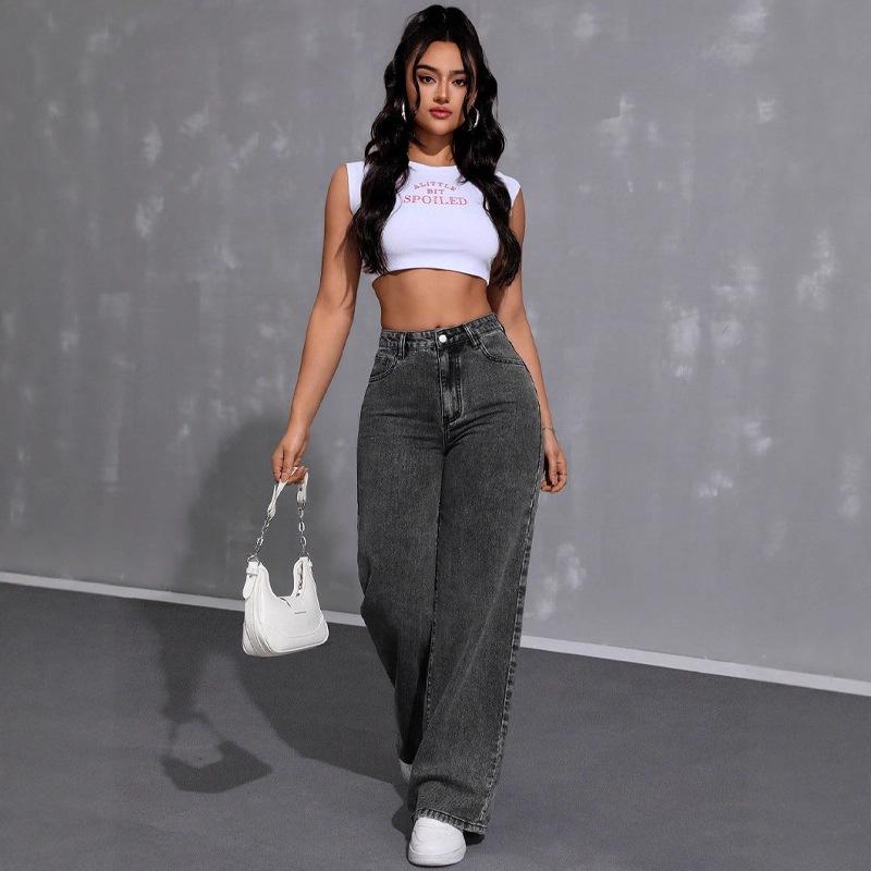 

Модные женские джинсы: Популярные европейские и американские стили, в наличии сейчас M серый ясень