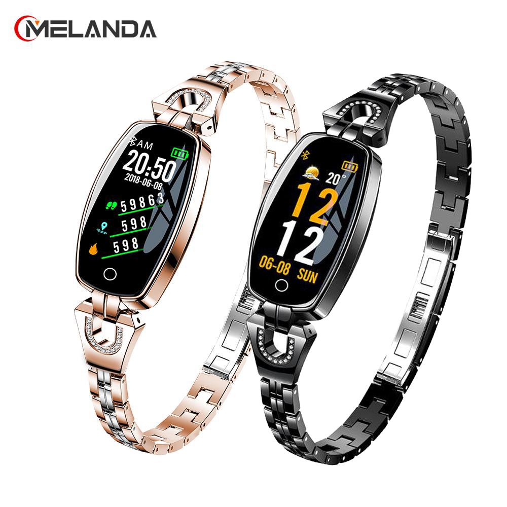 H8 Smart Watch donna impermeabile monitoraggio della frequenza