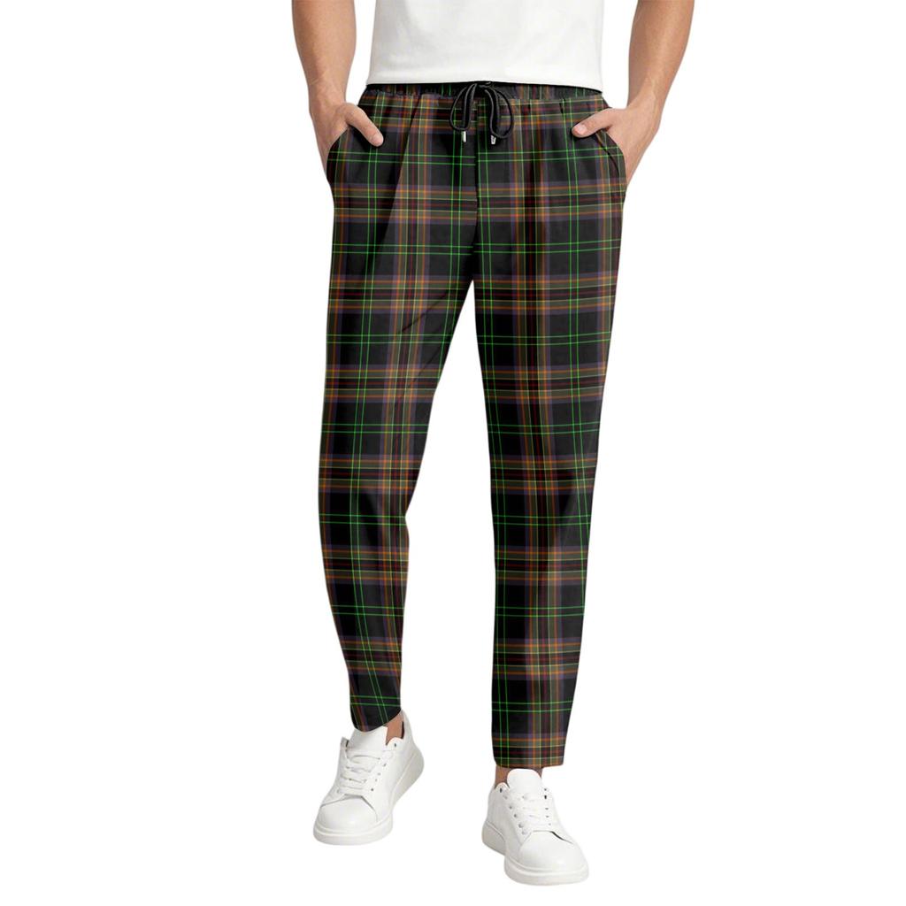 Herren Casual Gradient Hose, Elastischer Bund mit Kordelzug, Leicht und Slim Fit, Mit Taschen, Bequem und Atmungsaktiv