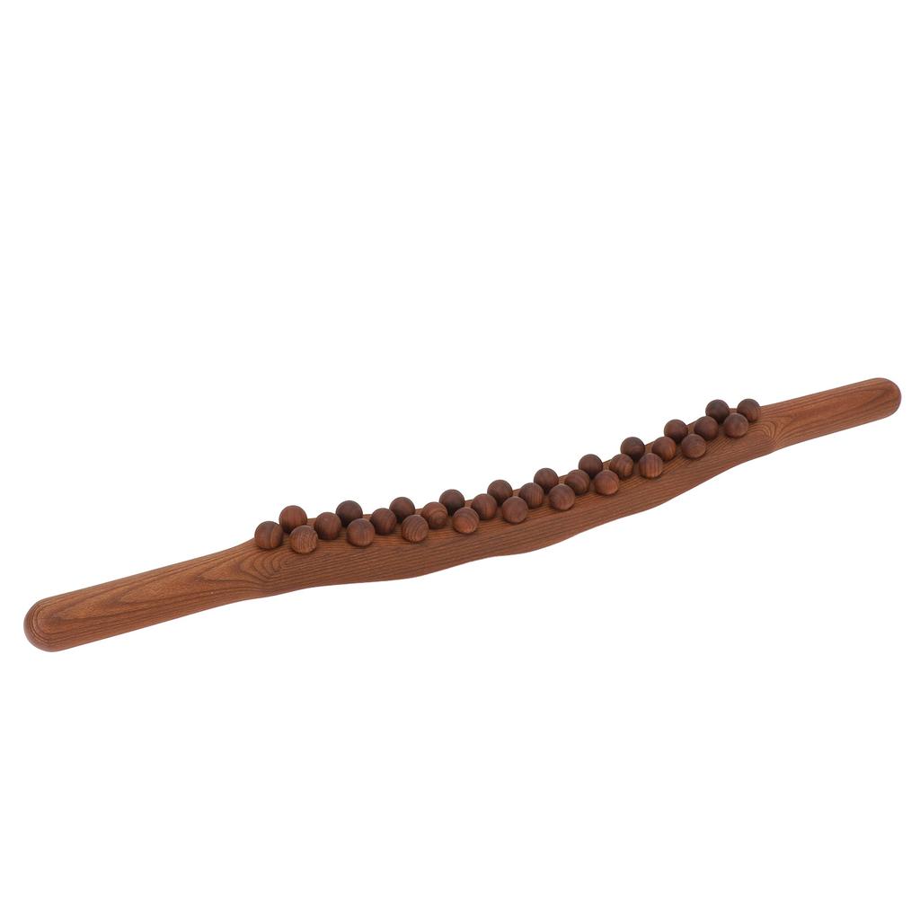 Lymfedrenasje massasjepinne 3 rad 31 perler Myofascial frigjøringsverktøy Tre skrapestavverktøy f