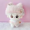 G-Trigger Plush Clothes Set: Cat Ear Knit Hat & Bib Set for 10cm Plush Toys [Oshikatsu Goods] [Item]
