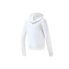 FILA Athletics Letter Print Loose Sports Knit Hoodie Women hoodies Jade-White A11W311210F-WT