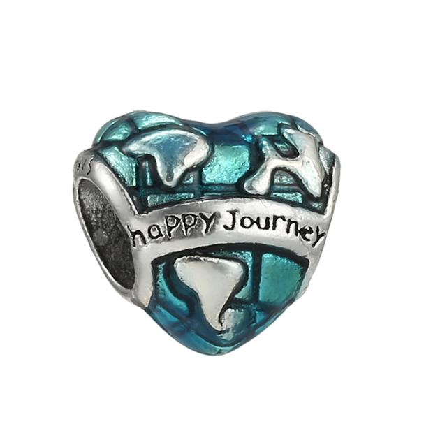 2pcs /Lot 2022 New Trend Silver Plated Beads Cartoon Dangle Charms Fit Original Brand Bracelets Necklaces For Women Diy Jewelry