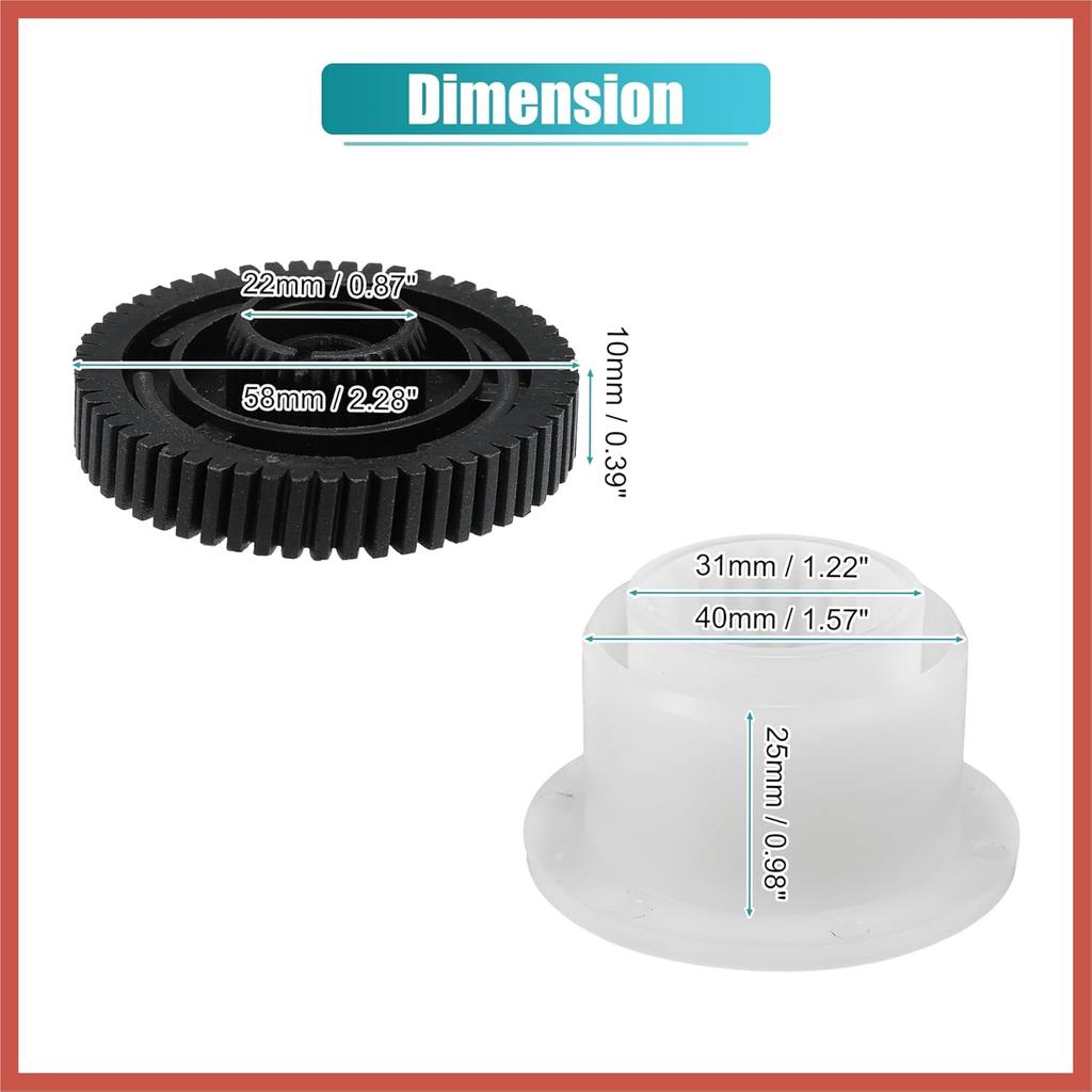 ACROPIX Transfer Case Motor Actuator Gears for BMW 323i 328i 335d 335i X3 X5 X6 2001-2013 Servomotor Repair Kit Replace 27-10-2-413-711 Car Parts