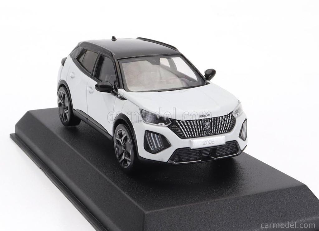 NOREV Peugeot 2008 GT 2024 (White) 1/43 Scale Diecast Model Car