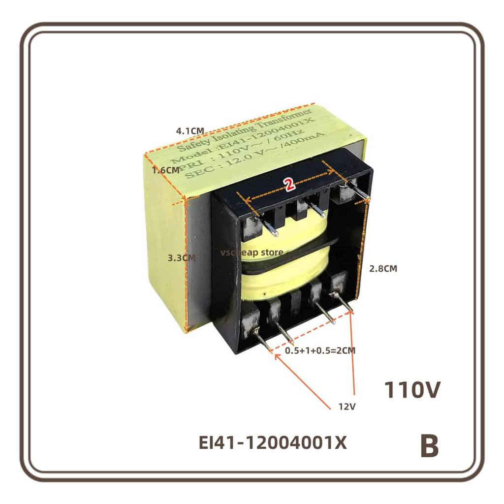 EI41-054-2/12004001X EI48-25010002X EI-48*27/K001 EI-41(MD-D26-P) QLD-41-047-040-125-2 220V 110V To 10.5v 16v 11v 12v 12.5v