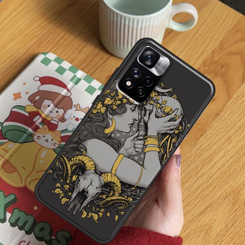 Gothic Witch Witchcraft Case For Xiaomi Redmi Note 14 Pro 13 12 11 10 15 Pro Plus Redmi 15 C 13 10C 12C 13C 14C Cover