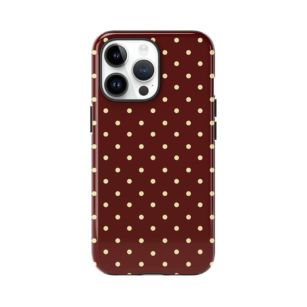 Custodia Lussuosa Clmj Ins Coreana con Punti Colorati per iPhone 17 16 15 14 13 12 11 X XS XR XSMAX Air Pro Max Plus Doppio Strato