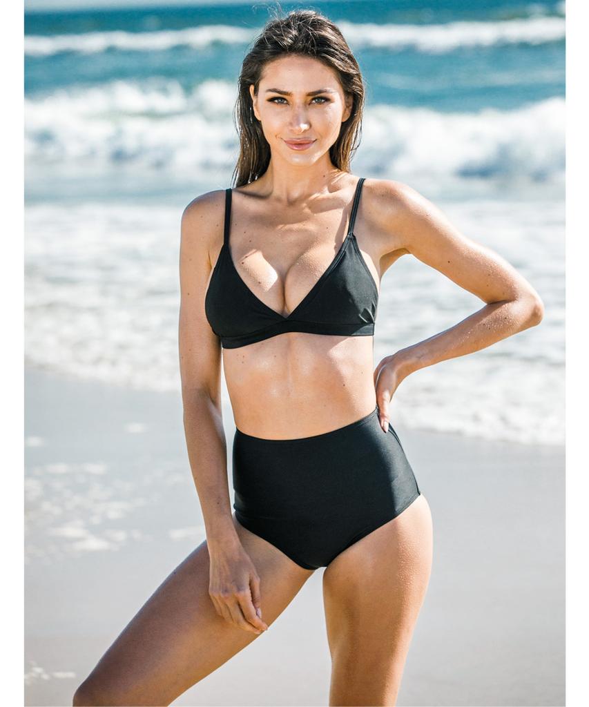 CHAE LOOK Coins Of Altin Black Soft Bra Bottom