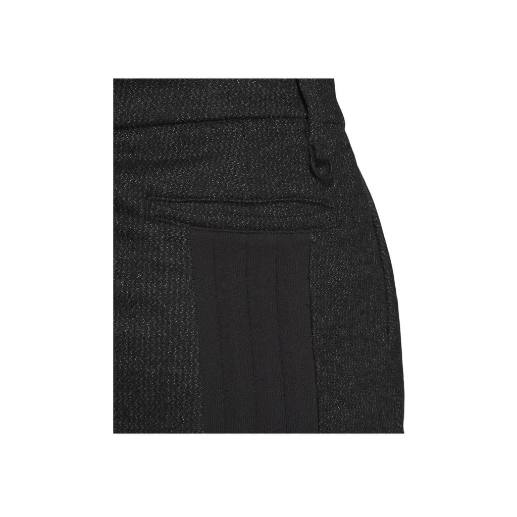 Adidas Golf Fashion Sports Solid Color Textured Front Pleated Casual Skirt Women Skirts Black HZ6099