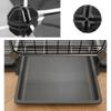 4 Pieces Sturdy Plastic Resin Cuves Connectors for Quick Assembly and Reconfiguration of Storage Grids Daily Use