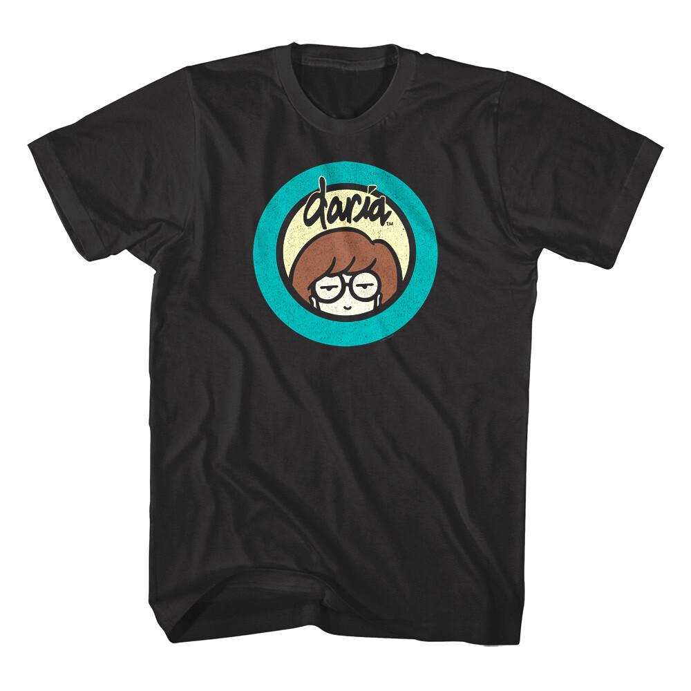Daria Peephole Logo Men T Shirt Morgendorffer Peeking Out MTV Nerd XXXXL