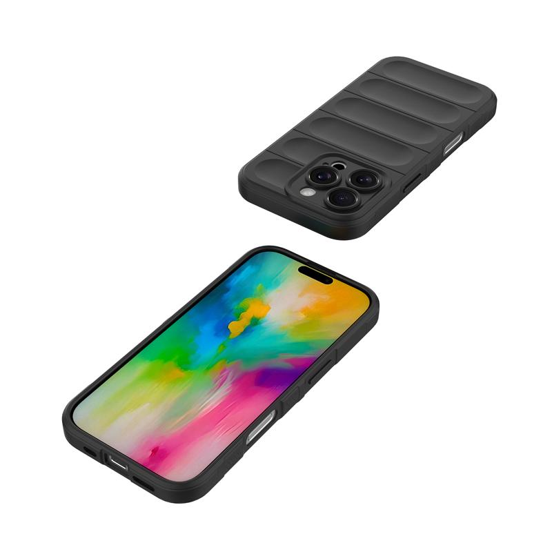 For Apple iPhone 16 Pro Case Cover Shockproof Coque Anti-slip Silicone Rubber Funda Para Back Cover For iPhone 16 Pro Max