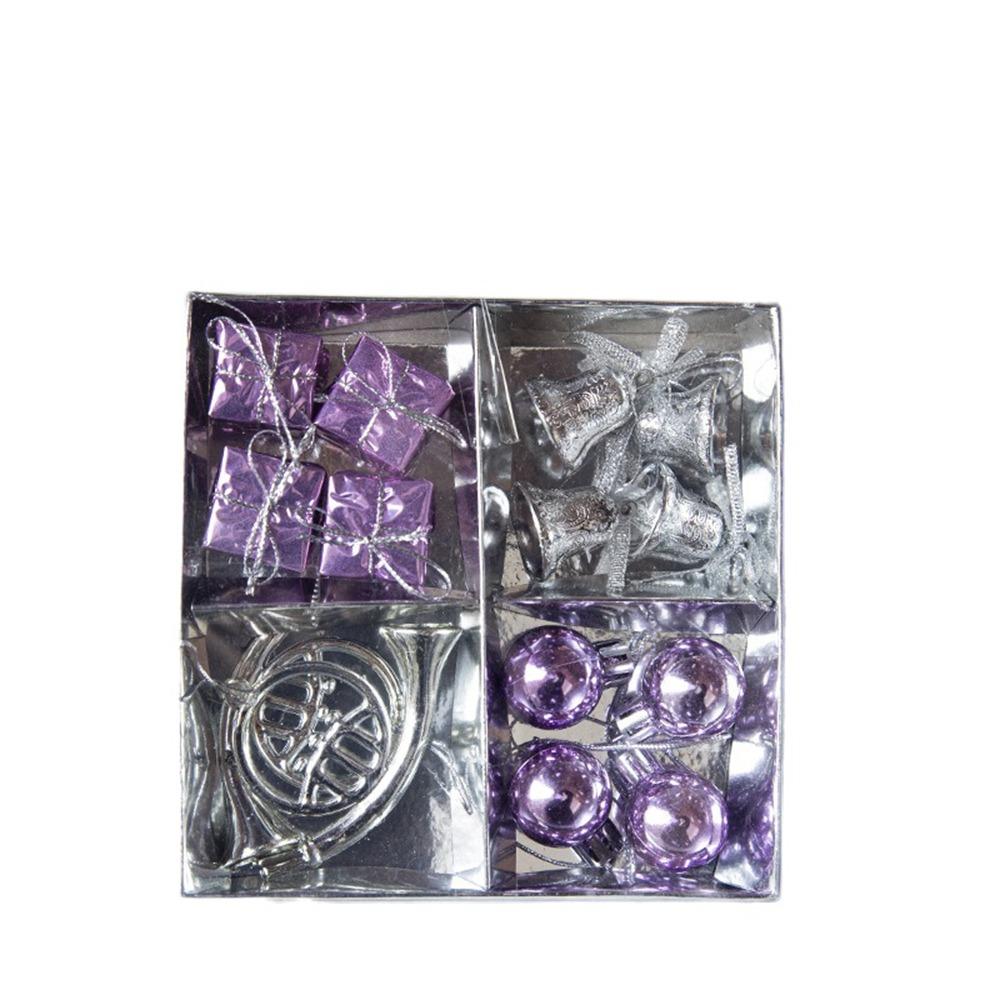 

Plastic Christmas Balls Snowflake Shatterproof Christmas Tree Pendants Hanging Decorative Merry Christmas Decorations for Home
