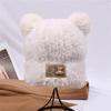 Furry Bear Hat for Cycling and Running Sport Thicken Bear Hat Thick Lining