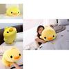 Adorable 40cm Yellow Duck Plush Pillow Comfortable For Sleeping Soft Stuffed Toy