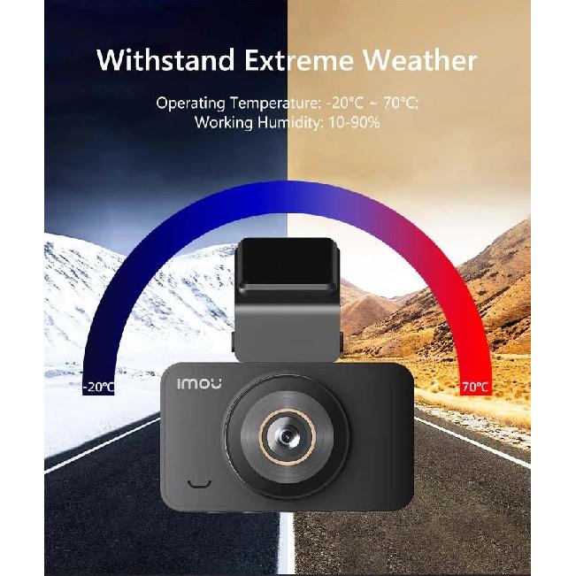 IMOU S400 Dash Cam 4MP Car DVR Video Recorder Night Vision Voice Control Smart Parking Monitor Wifi Car Dashcam Video Recorder