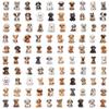 10100Pcs Cute Puppy Dogs Stickers Dog Kawaii Pet Cartoon Animals Gift Waterproof Stickers For Diy Laptop Phone Decoration