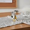 Rolling Presser Foot Sews Over Beads and Sequins Sequin Textile AntiSnag Design for