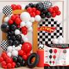 Ensemble de Ballons Mariage Anniversaire Thème Fête Décoration Scène Arrière-plan Extérieur Arche Ballon Latex Macaron Ballon Intérieur Maison