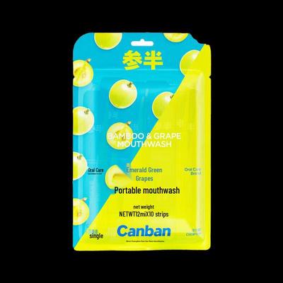Cansan Green Bamboo & Green Grape Portable Mouthwash