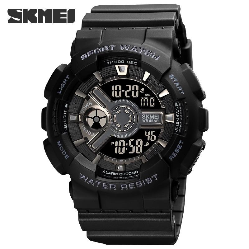 

Skmei Moment Beauty Горячая Распродажа Модные Молодежные Спортивные Часы Мужские, Многофункциональные Водонепроницаемые Студенческие Электронные Часы