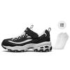 D'Lites Low-Top Running Shoes K White/Black Kids' 996212L-BKW