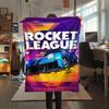 Coperta Rocket League, Alta qualità, Confortevole per Tutte le Stagioni, Decorazione per la Casa, Calore e Comfort