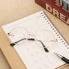 Round Optical Myopia Glasses Frame Women Men Fashion Vintage Finished Nearsighted Glasses Prescription Eyeglasses -1.0..-4.0