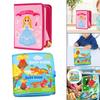 Baby Cloth Book Interactive Toy, Recognition Development Quiet Activity Book, Soft Kids