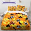 Dragon Ball Z Soft and Comfortable Duvet Cover,Children's Bedding Set Gift,Extra Large Size, Various Sizes Available -HYQ14